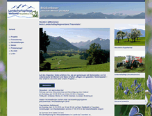 Tablet Screenshot of landschaftspflegeverband-traunstein.de